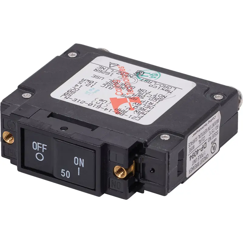 Blue Sea 7445 Ul-489 Circuit Breaker - 50A Flat Rocker [7445] 1