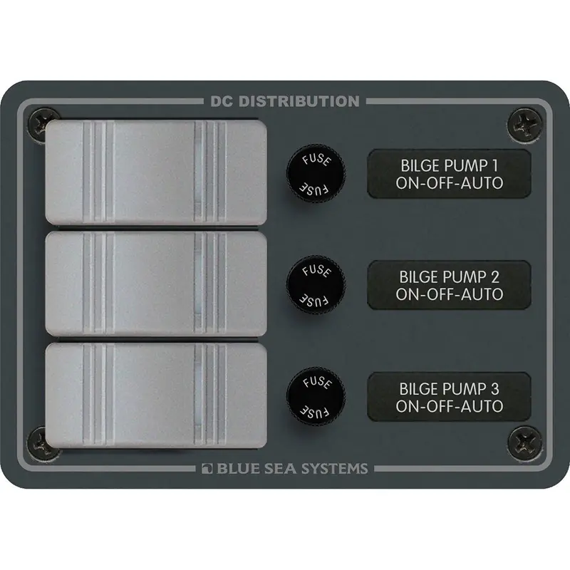 Blue Sea 8665 Contura 3 Bilge Pump Control Panel [8665] 1