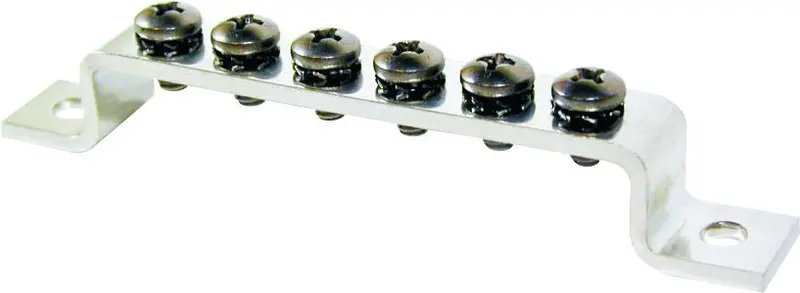 Blue Sea Common 100A Mini Grounding Buss Bar 6-Gang 1