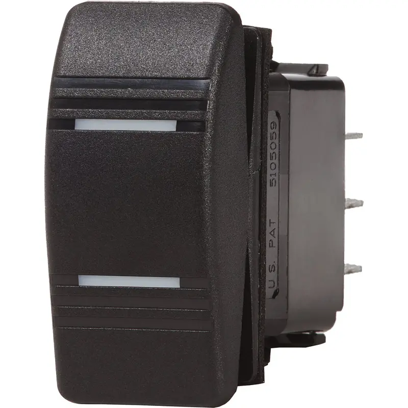 Blue Sea Contura Switch Dpdt Black - On-On [8300] 1