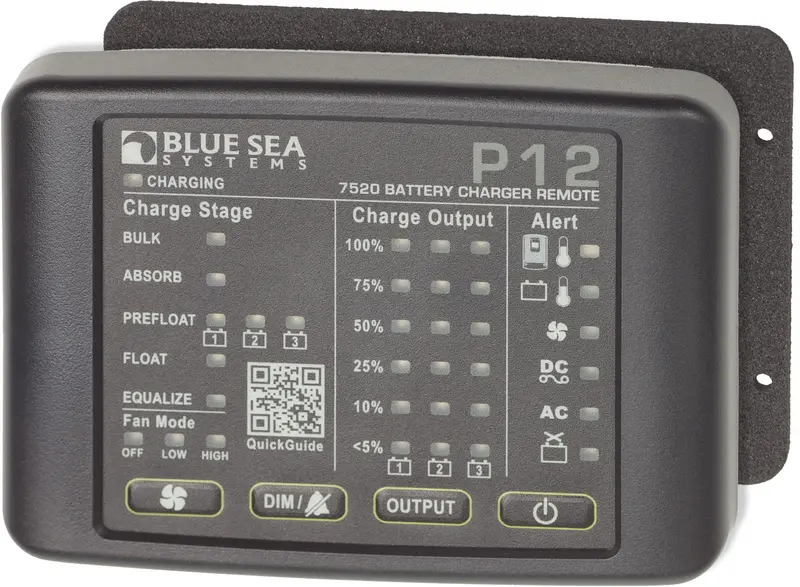 Blue Sea Led Remote For P12 Battery Chargers 1