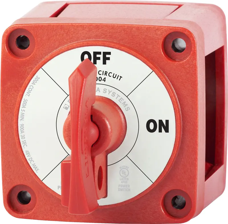 Blue Sea M-Series Battery Switch On/Off With Locking Key 1