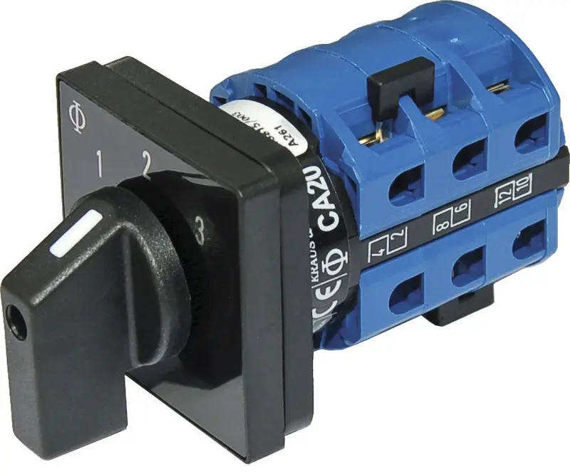 Blue Sea Rotary Switch 120Vac 30 Amp Off + 3 Position 1