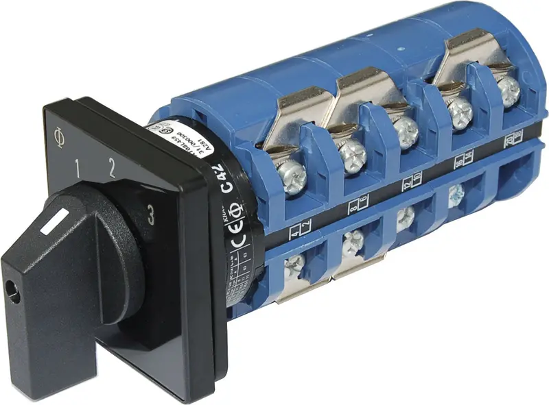 Blue Sea Rotary Switch 240Vac 65 Amp Off + 3 Position 1