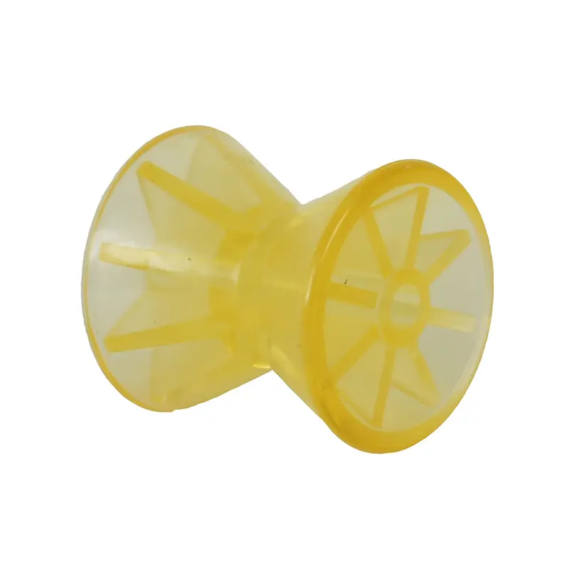 C.E. Smith Bow Roller - Yellow Pvc - 4" X 1/2" Id [29543] 1
