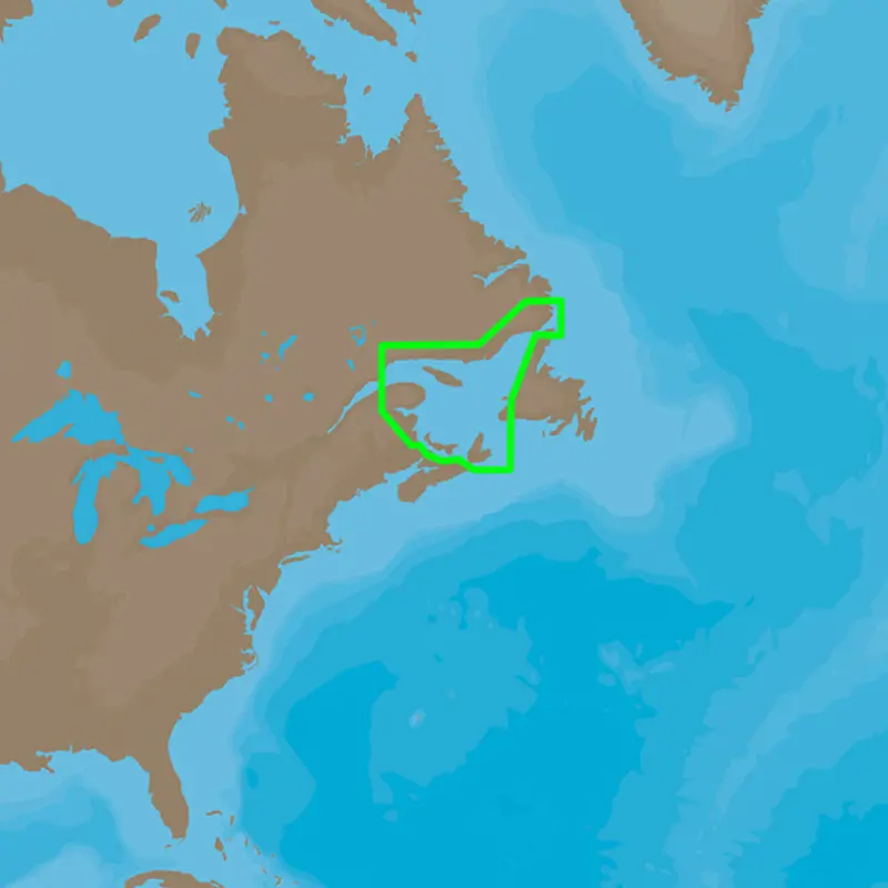 C-Map  4D Na-D936 Gulf Of St. Lawrence [M-Na-D936-Ms] 1