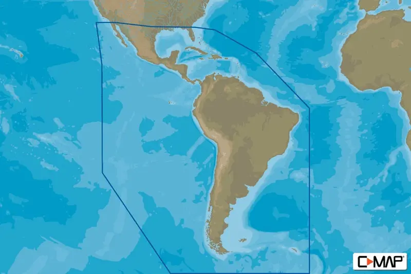 C-Map Discover Microsd South America And Caribbean 1