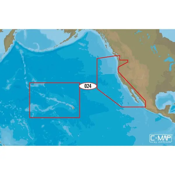 C-Map M-Na-D024 4D Microsd Usa West Coast And Hawaii 1
