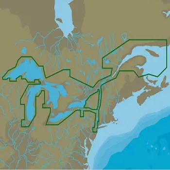C-Map M-Na-D061 4D Microsd Great Lakes & St Lawrence Seaway 1