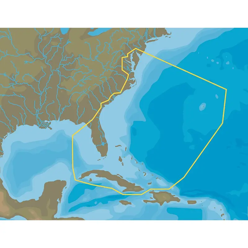 C-Map M-Na-D063 4D Microsd Chesapeake Bay - Cuba 1