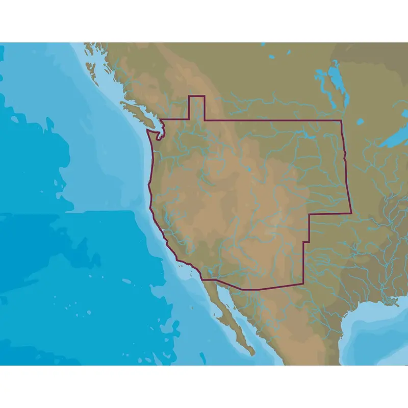 C-Map M-Na-D071 4D Microsd Us Lakes West 1