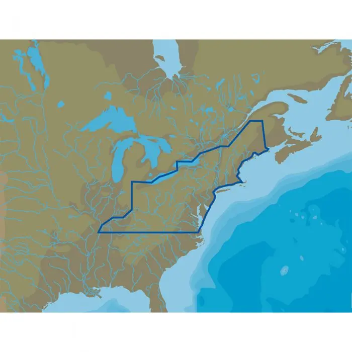 C-Map M-Na-D073 4D Microsd Us Lakes North East 1
