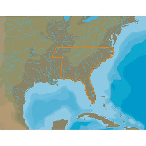 C-Map M-Na-D074 4D Microsd Us Lakes South East 1