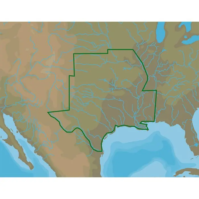C-Map M-Na-D075 4D Microsd Us Lakes South Central 1