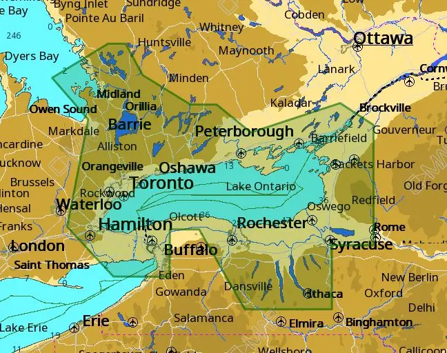 C-Map M-Na-D934 4D Local Lake Ontario And Trent Severn 1