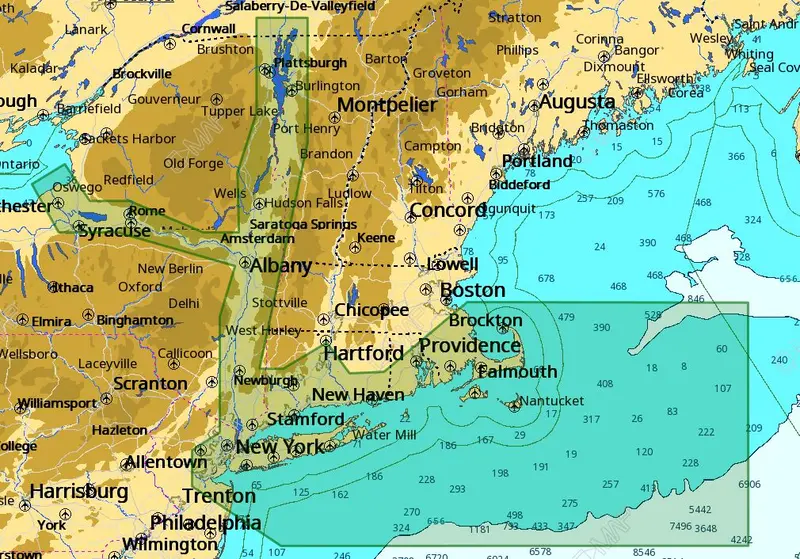 C-Map M-Na-D940 4D Local Cape Cod Long Island Hudson 1