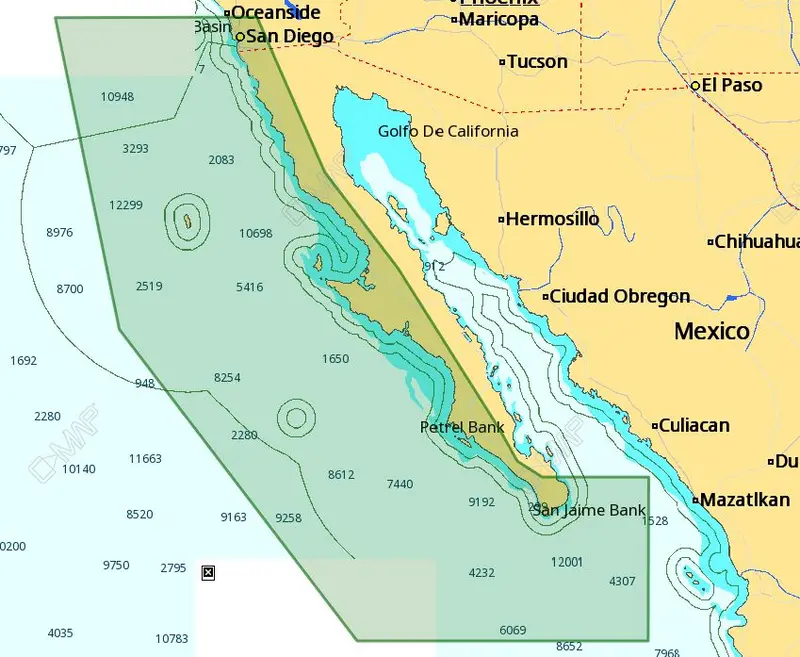 C-Map M-Na-D951 4D Local Cabo San Lucas - San Diego 1