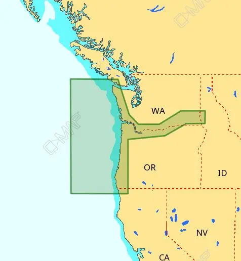 C-Map M-Na-D954 4D Local Cape Blanco - Cape Flattery 1