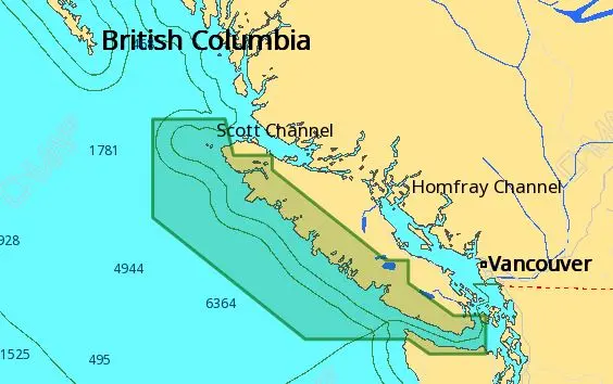 C-Map M-Na-D956 4D Local Victoria Bc - Cape Scott 1