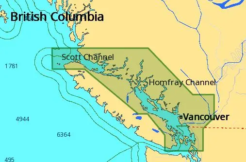 C-Map M-Na-D957 4D Local San Juan Islands - Nigie Isl 1