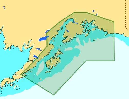 C-Map M-Na-D960 4D Local Pws Cook Inlet Kodiak Island 1