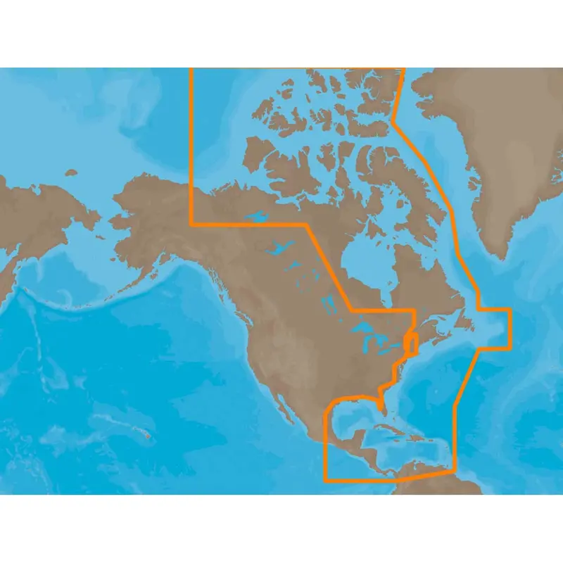 C-Map Na-M033 Max Megawide C Card Atlantic Coast, Gulf Of Mexico And Caribbean 1