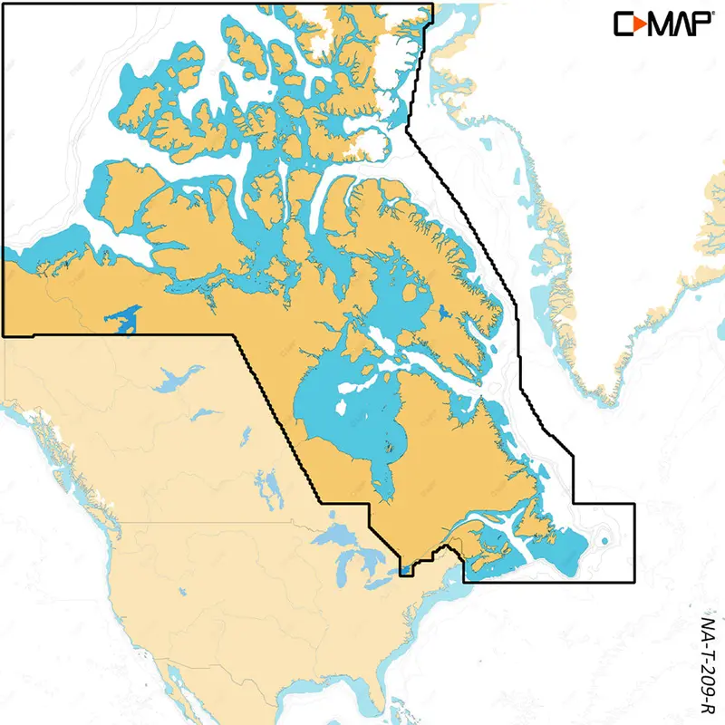 C-Map Reveal X - Canada North  East [M-Na-T-209-R-Ms] 1