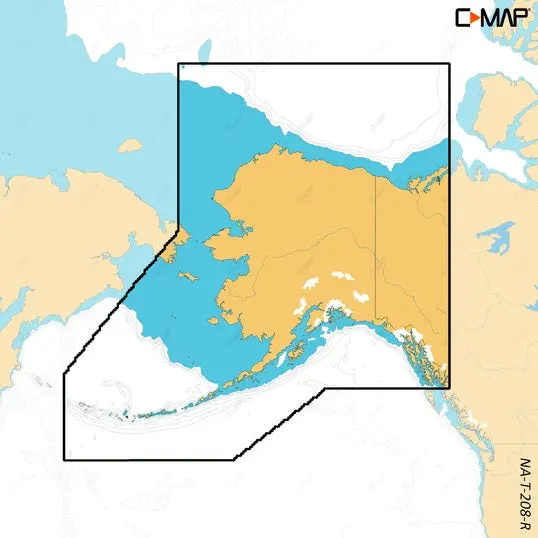 C-Map Reveal X Coastal Alaska Microsd 1