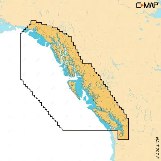 C-Map Reveal X Coastal British Columbia And Puget Sound Microsd 1
