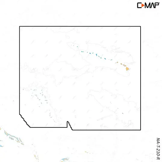 C-Map Reveal X Coastal Hawaii, Marshall Islands And French Polynesia Microsd 1
