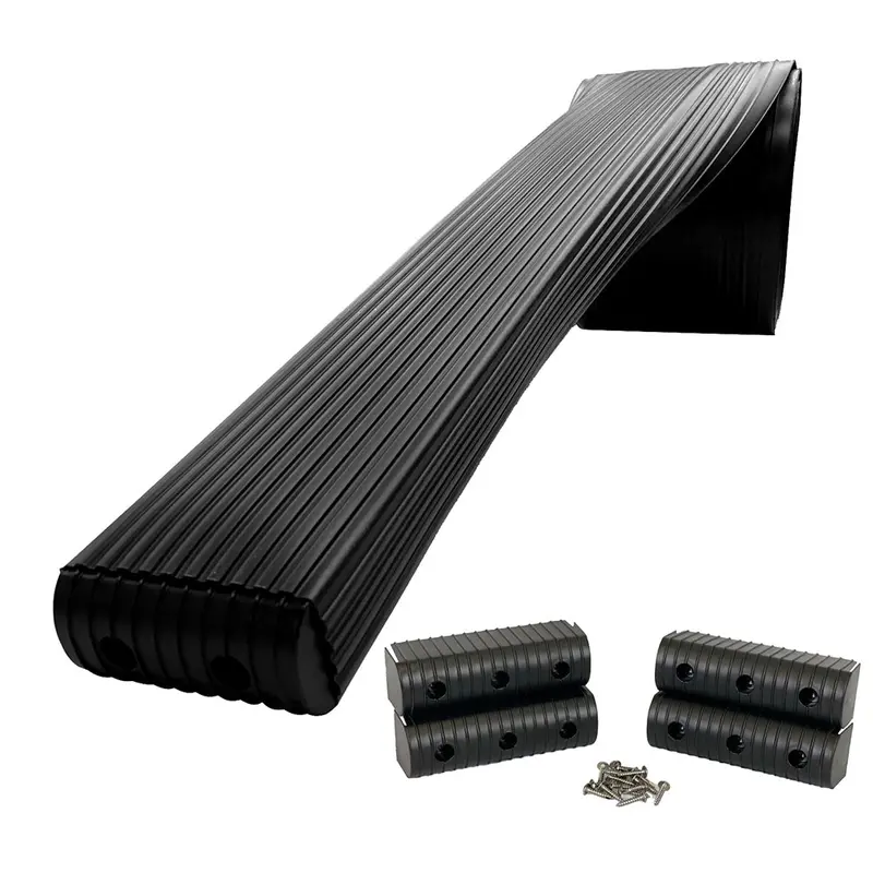 Caliber Bunkwrap Kit - Black 16' X 2" X 6" Roll + 4 Caps + Hrdw Roll + 4 Endcaps  Stainless Steel Hardware [23052-Bk] 1