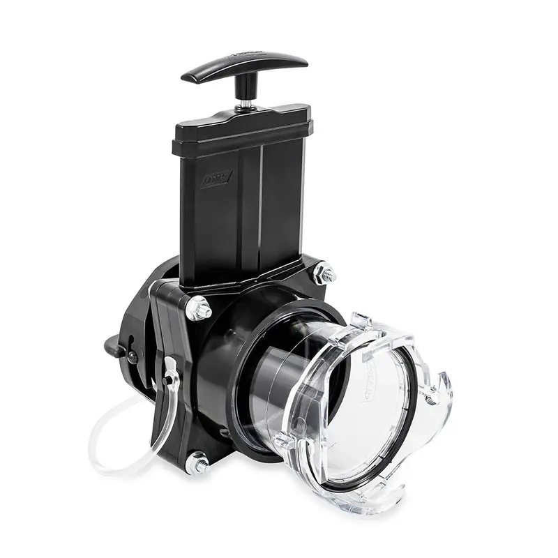 Camco 3" Gate Valve W/3.5" Clear Extension  Cap [39050] 1