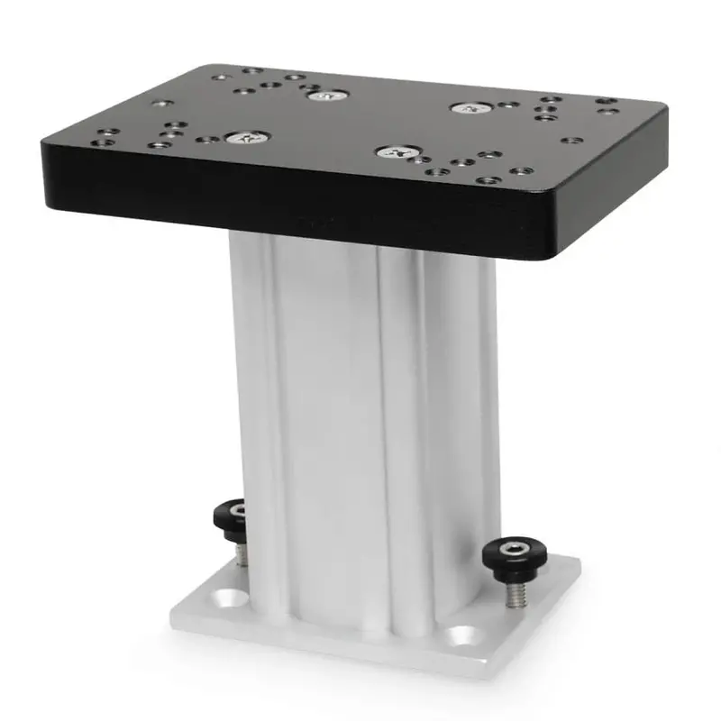 Cannon 6In Pedestal Mount Aluminum Fixed Base 1
