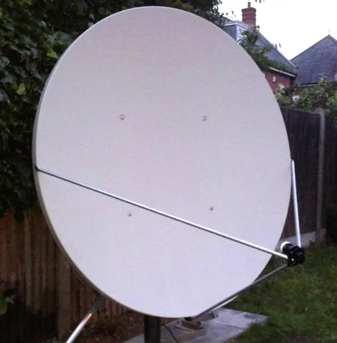 Channel Master Andrew Or Raven Replacement Arms And Lnb Holder. 1.8 Meter 1