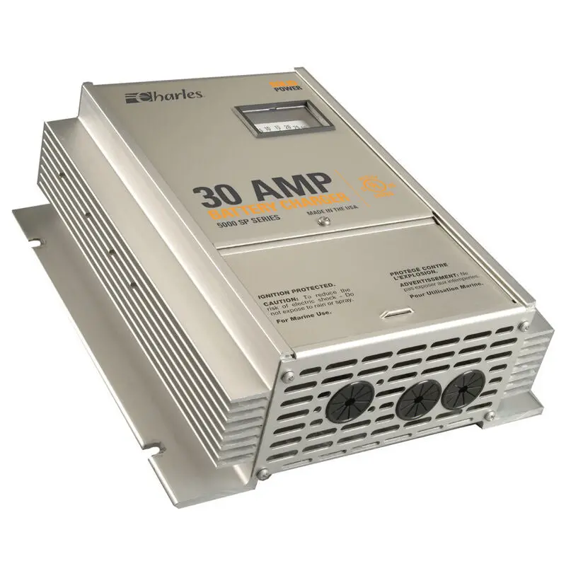 Charles C-Charger 5000 Series 30-Amp 12V 3 Bank Battery Charger 1