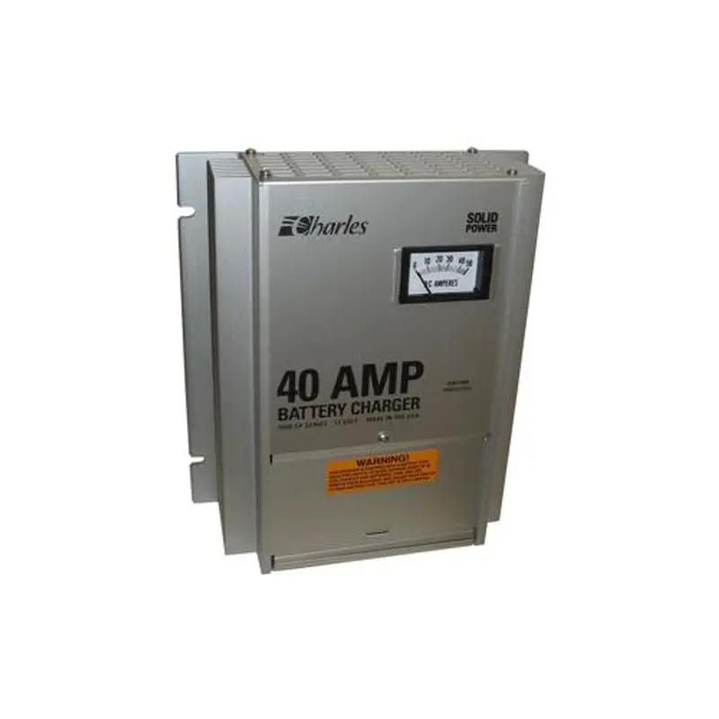 Charles C-Charger 5000 Series 40-Amp 12V 3 Bank Battery Charger 1