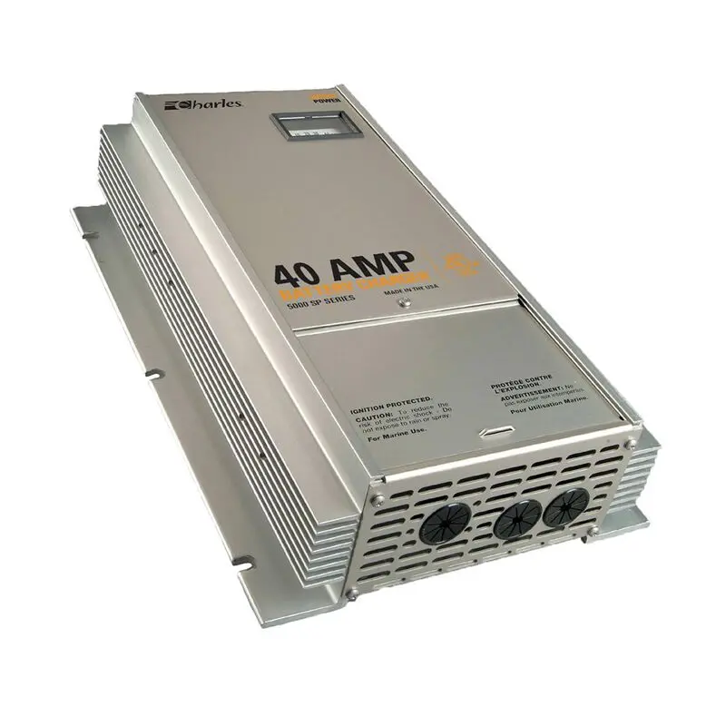 Charles C-Charger 5000 Series  40-Amp 24V 3 Bank Battery Charger 1