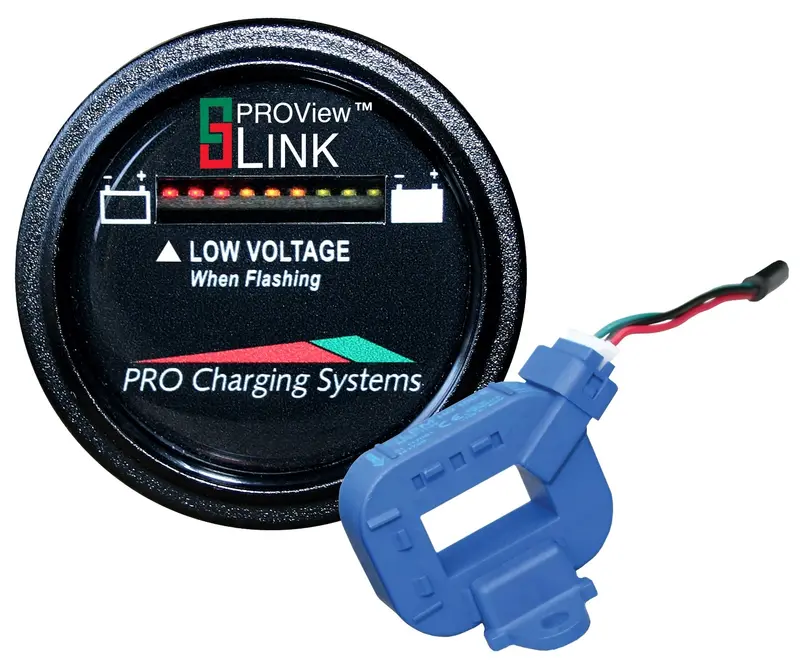Dual Pro Lithiumm Battery Status Indicator Single Round Display 1