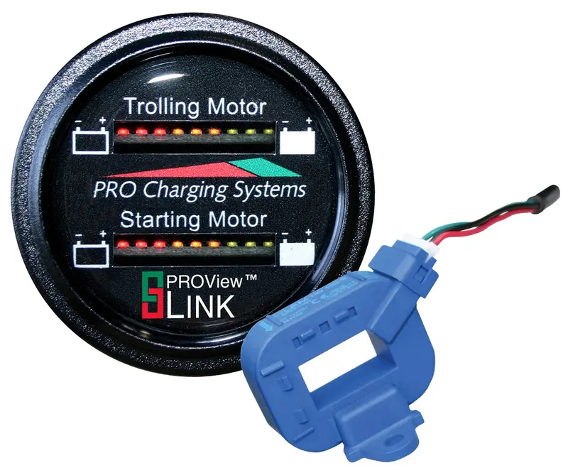 Dual Pro Lithiumm Battery Status Indicator W/2 Ctfts Dual Marine Round Display 1