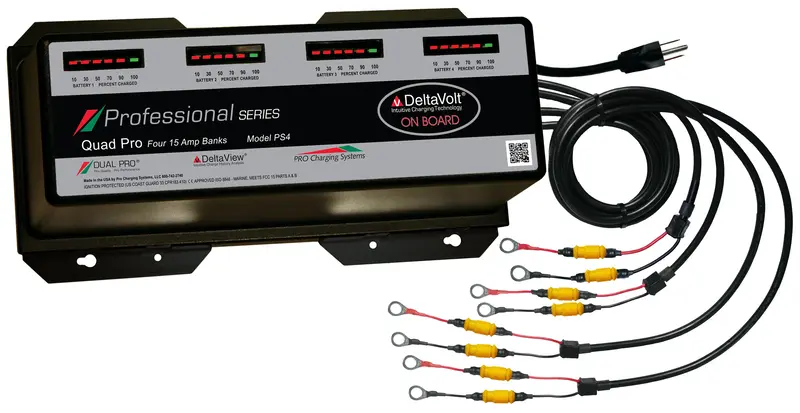 Dual Pro Ps4 Battery Charger 4 Bank 60 Amps 1