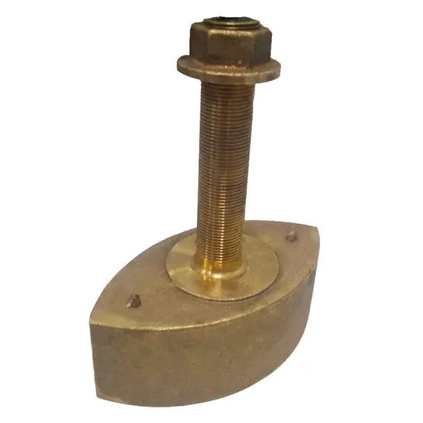 Echonautics Cb131ma600 600W 80-130Khz Medium Chirp Bronze Thru-Hull 1