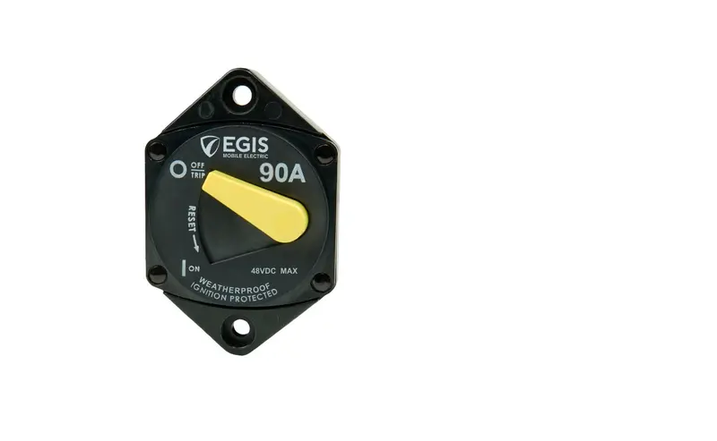 Egis 87-Series 90 Amp Circuit Breaker Panel Mount 1