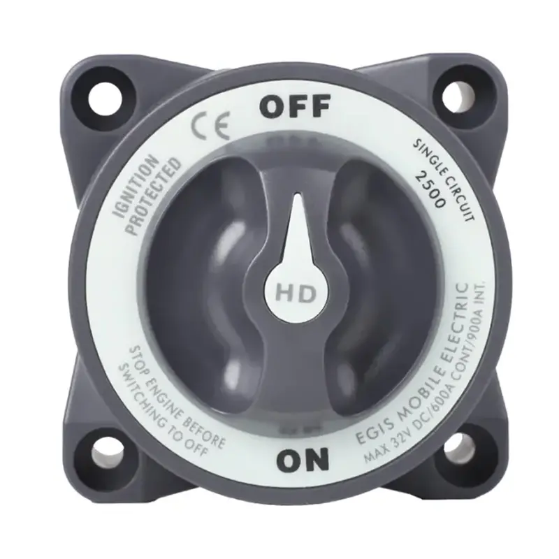 Egis Battery Switch - Heavy Duty-Series 600A - Off/On [2500] 1