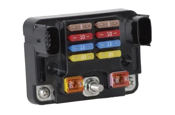 Egis Fuse Block Ato/Jcase 8+2, M6 In With Cover Fuses Sold Separately 1