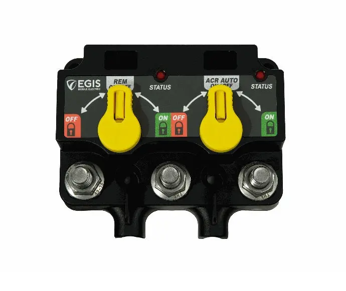 Egis Xd Dual Flex 2 Automatic Charging Relay With Knobs Tinned Wires 1
