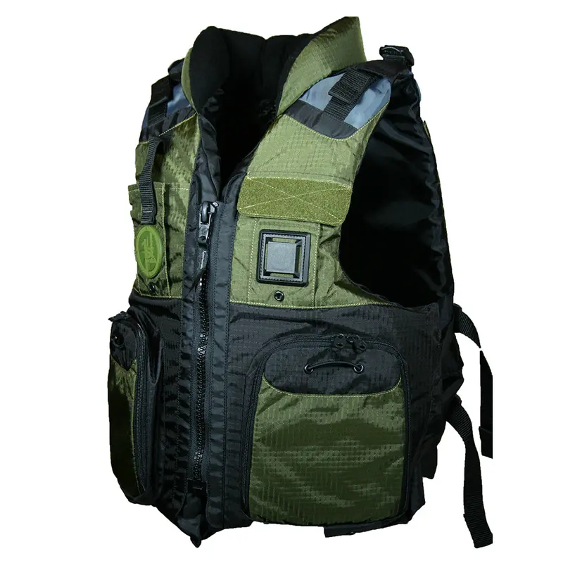 First Watch Av-800 Four Pocket Flotation Vest - Od Green - Xxl To3xl [Av-800-Gn-2Xl/3Xl] 1