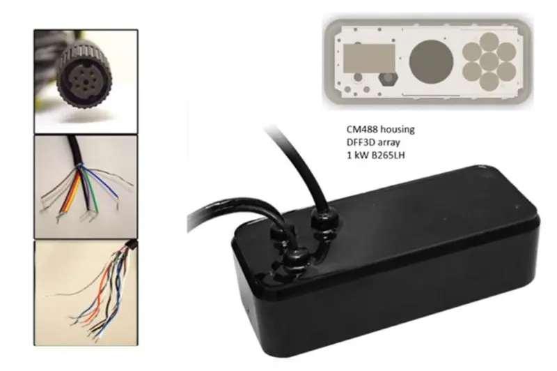 Furuno 165T/265Lh-Pm488 1Kw Pocket Mount For Dff3d 1