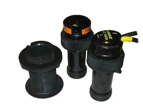 Furuno 235Dt-Pse Low Profile Plastic Thru-Hull  Depth And Temp Nmea0183 Smart Sensor 1