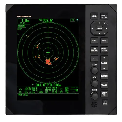 Furuno Fr10 10.4In Portrait Style Radar Display Works With Drs Antennas 1
