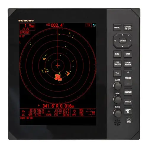 Furuno Fr12 12.1In Portrait Style Radar Display Works With Drs Antennas 1